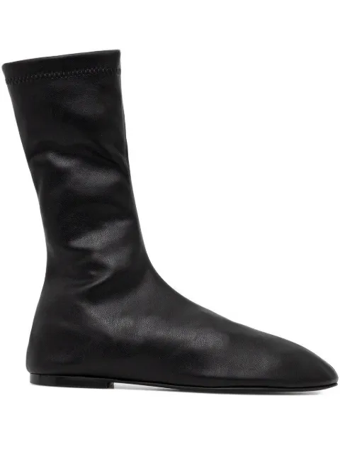 Proenza Schouler Tee leather sock boots