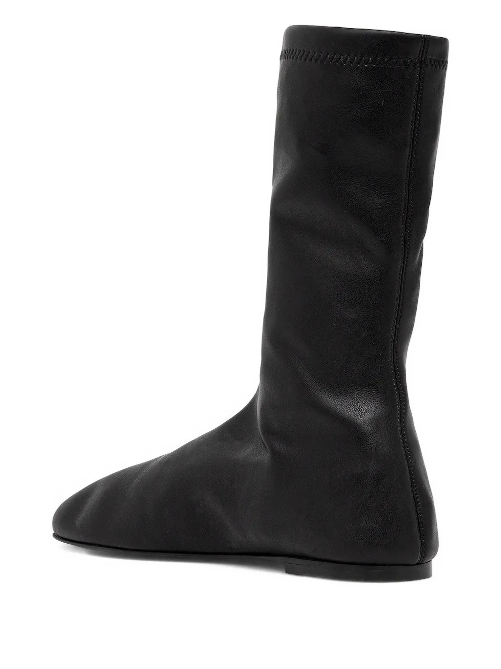 Proenza Schouler Tee leather sock boots Black