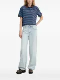 Miss Sixty striped polo shirt - Blue