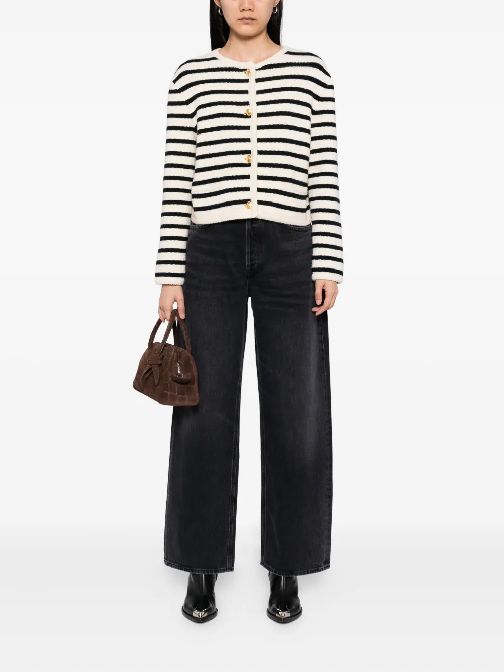 AGOLDE Low Slung jeans - Grijs