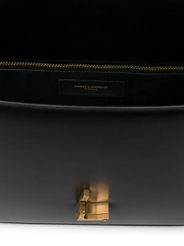 Saint Laurent Solferino Small Shoulder Bag | Black | FARFETCH