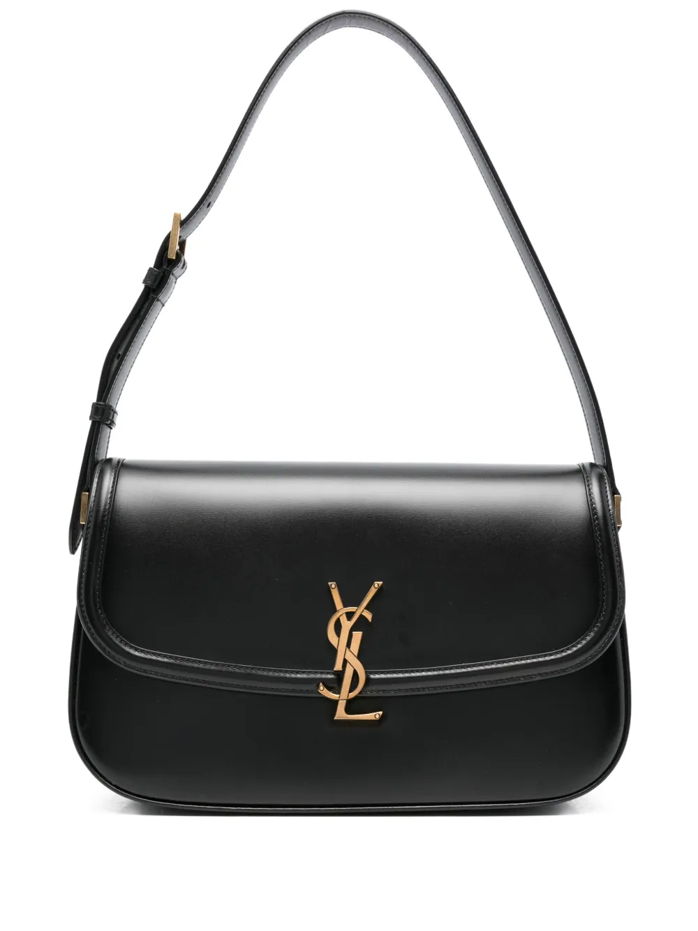 Saint Laurent Solferino Small Shoulder Bag In Black