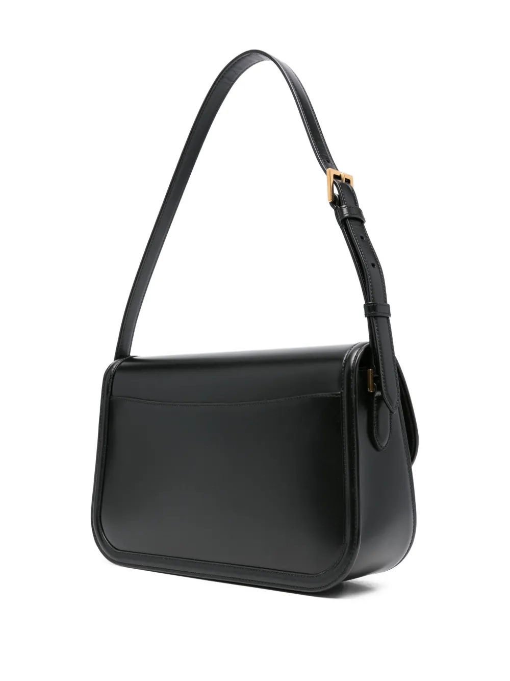 Saint Laurent Large Solferino Nappa Leather Crossbody Bag In Black