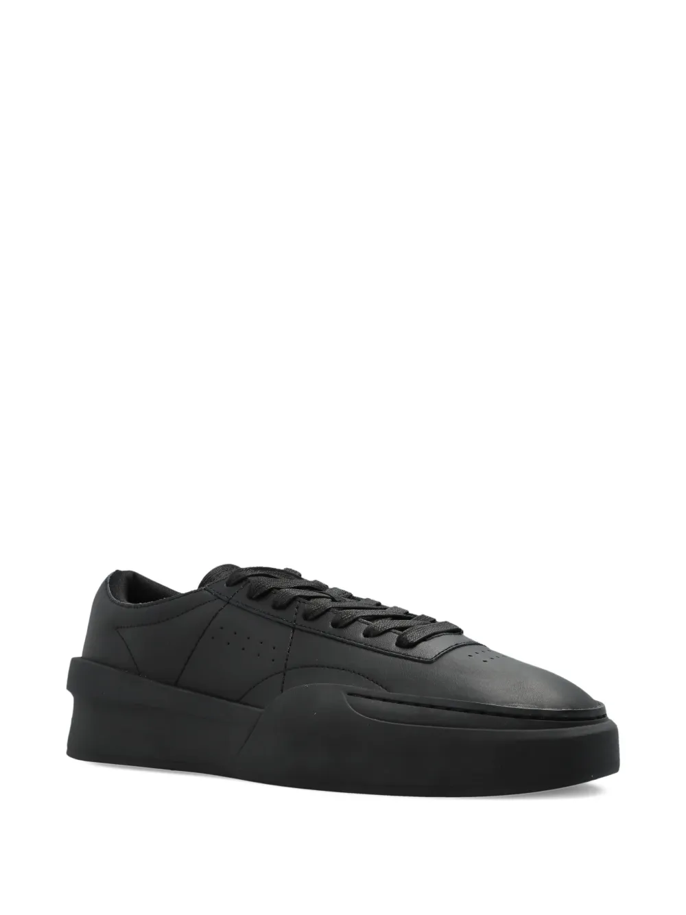 Lacoste Aura leather sneakers Black