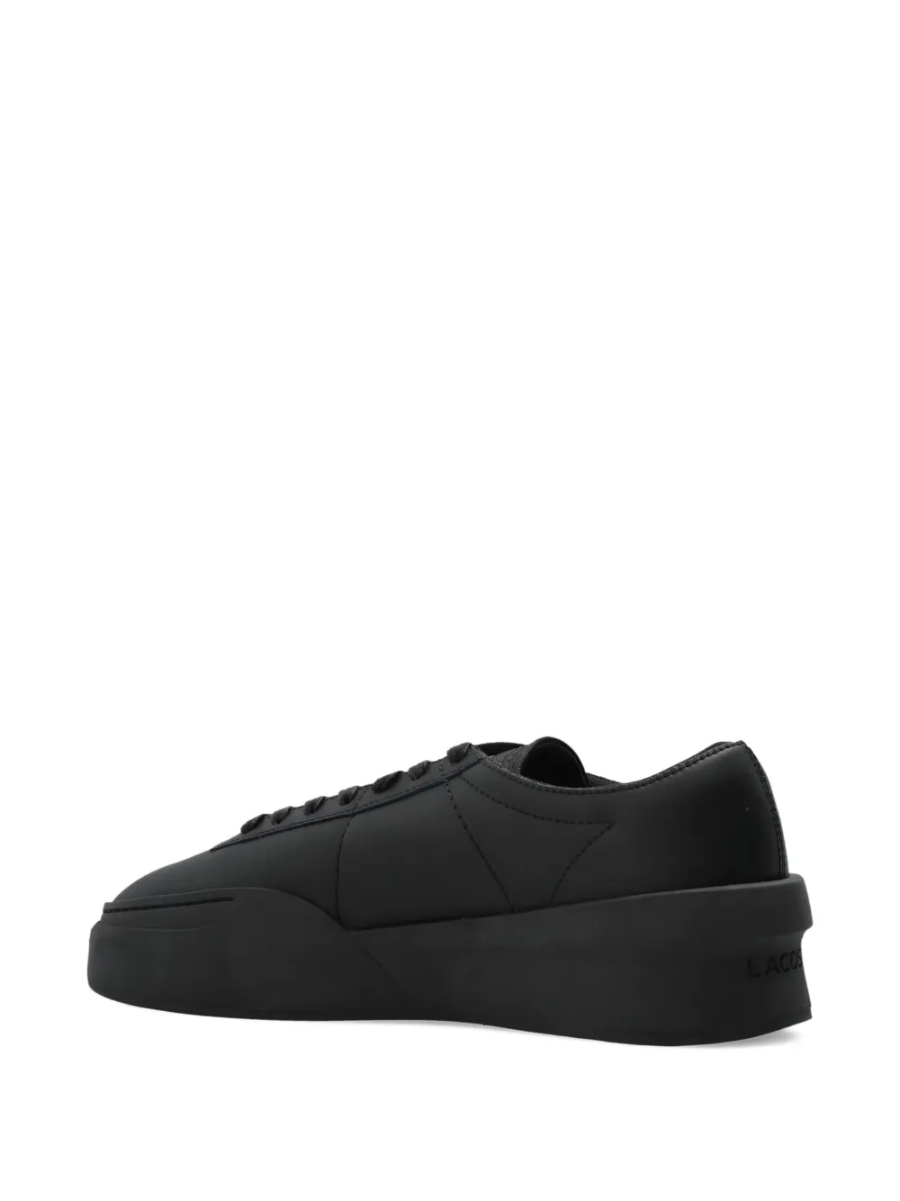 Lacoste Aura leather sneakers Black