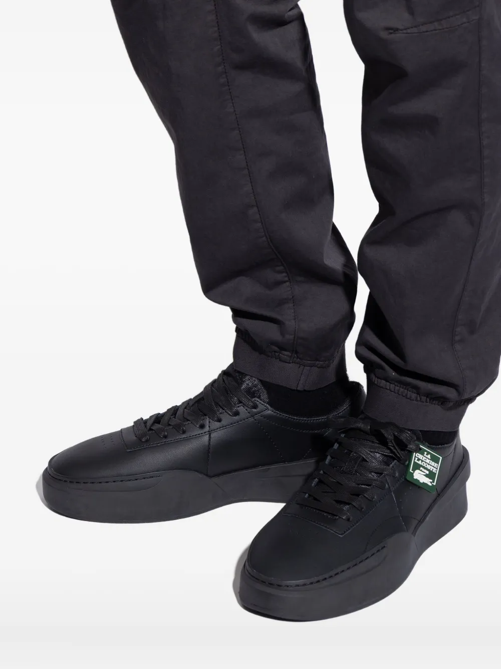 Lacoste Aura leather sneakers Black