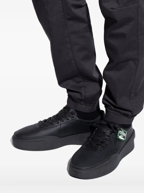 Lacoste Aura レザースニーカー | ブラック | FARFETCH JP