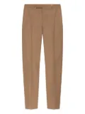 Versace gold-button wool trousers - Neutrals