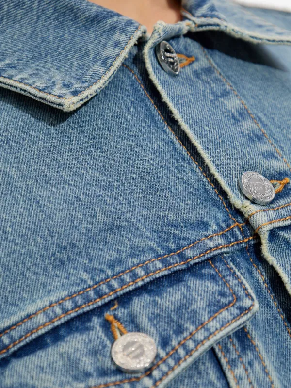 VETEMENTS デニムジャケット | ブルー | FARFETCH JP