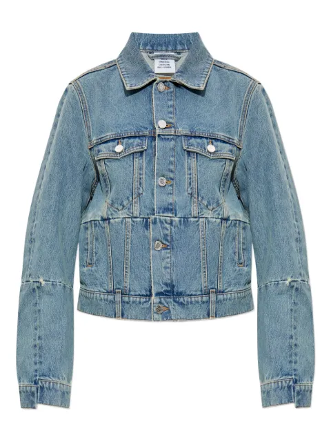 VETEMENTS panelled denim jacket