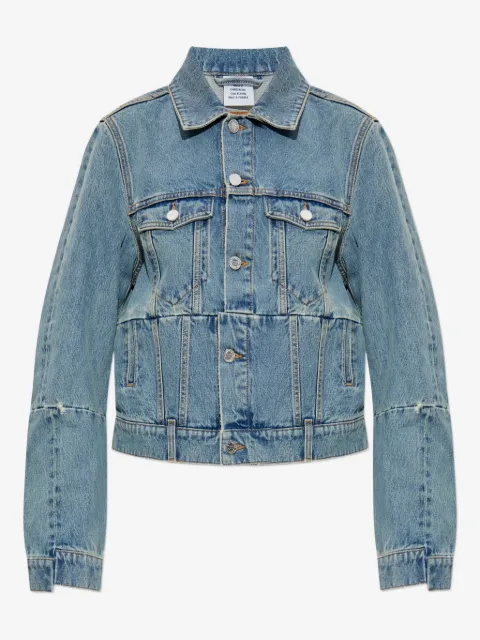 VETEMENTS panelled denim jacket