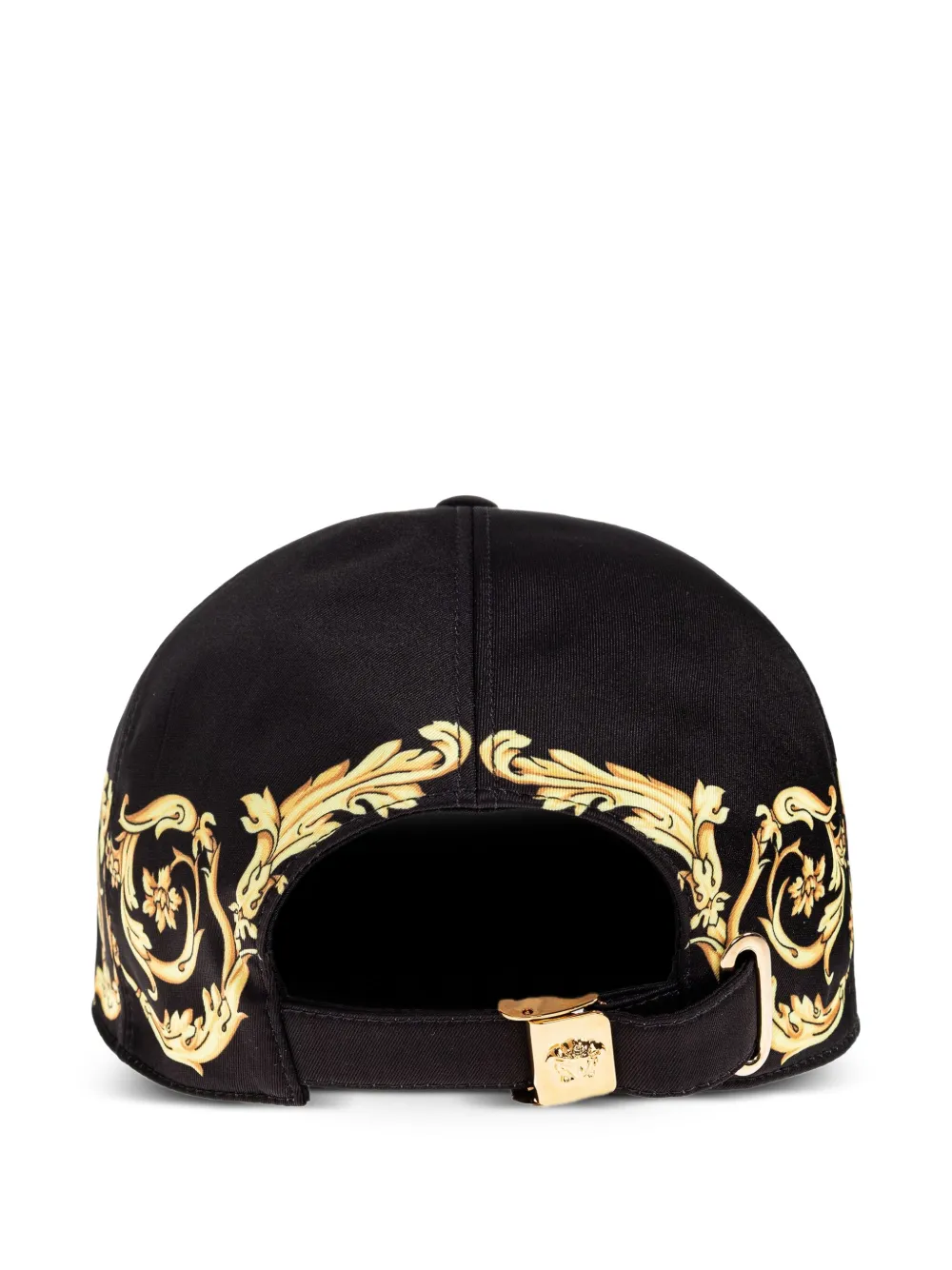 Versace Tiger pet met barokprint - Zwart