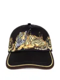 Versace tiger baroque-print cap - Black