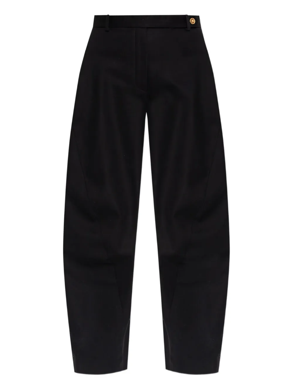 Versace Medusa-button panel trousers Zwart