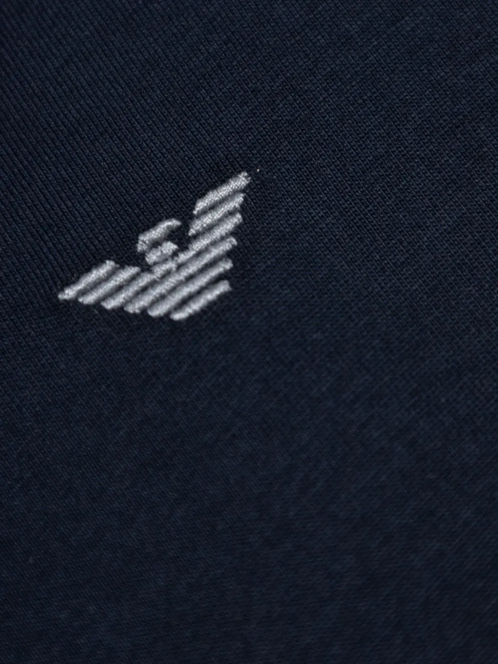Emporio Armani logo-print pyjama set Blauw
