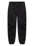 Stone Island cargo-pocket elasticated-waist trousers - Black