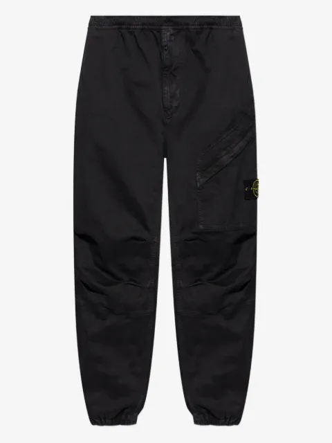 Stone Island Broek met elastische taille en cargo cak