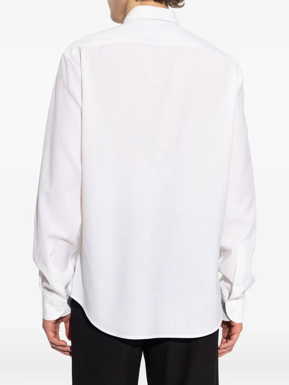 Emporio Armani Button-up overhemd Wit