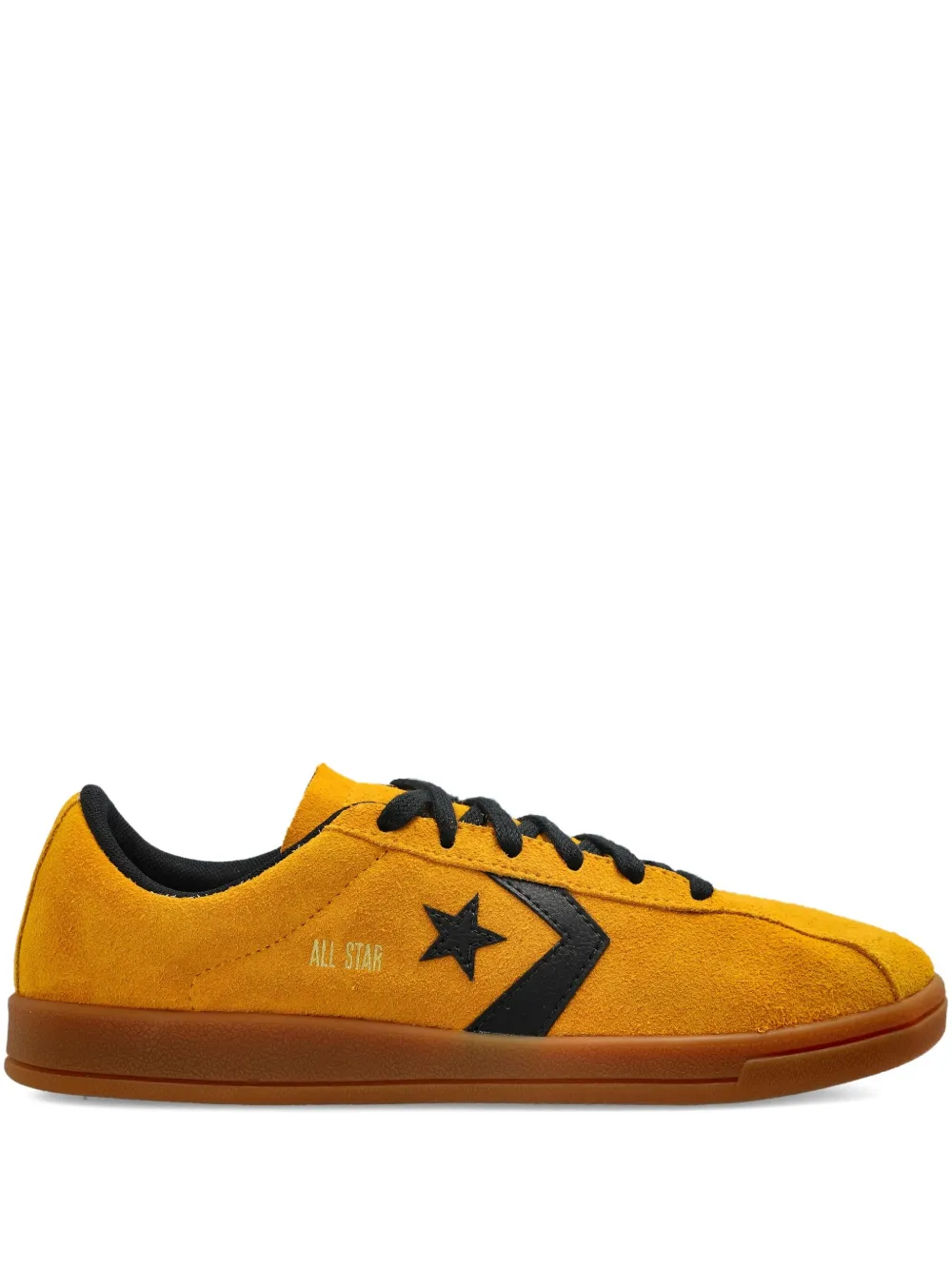 Converse All-Star Classic suede star sneakers Yellow
