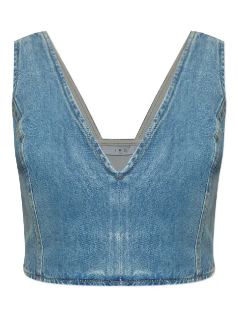 IRO top con cuello en V