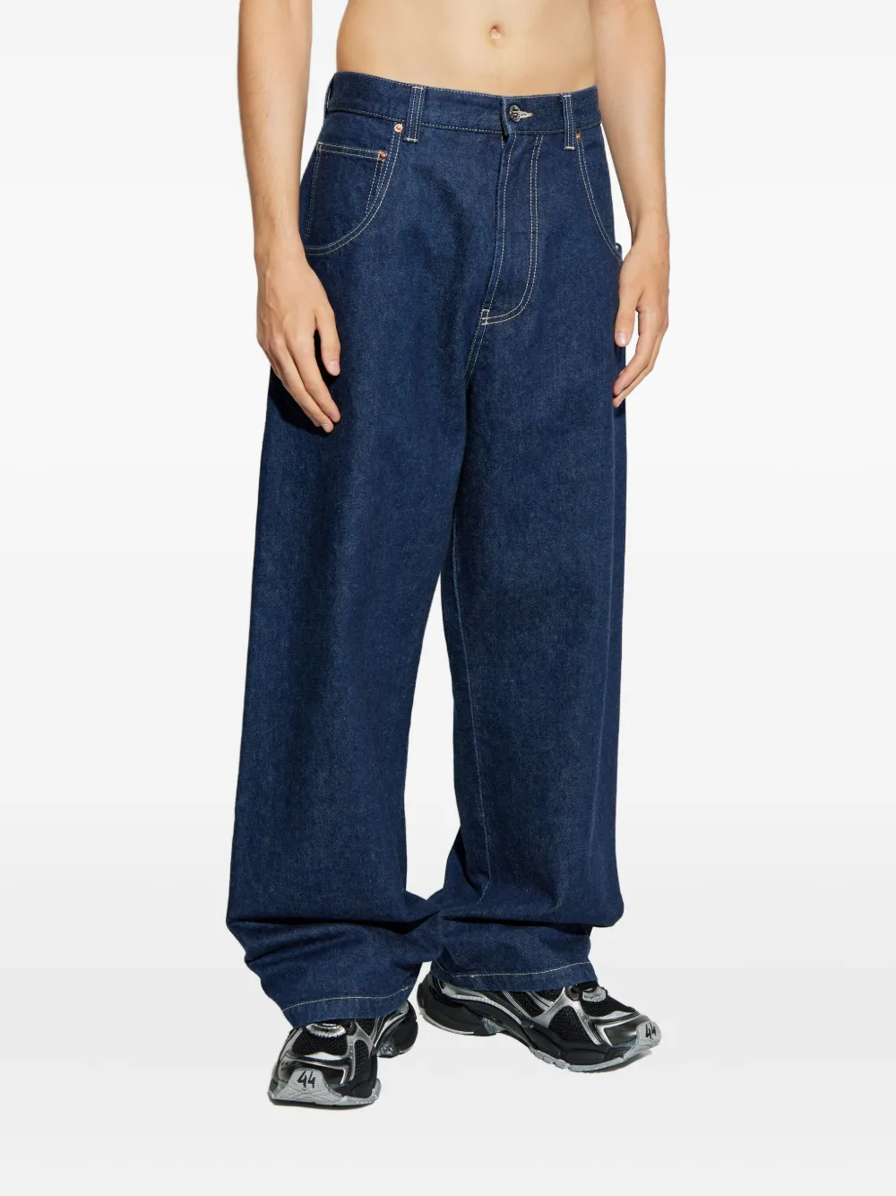 VETEMENTS utility-pocket jeans Blauw