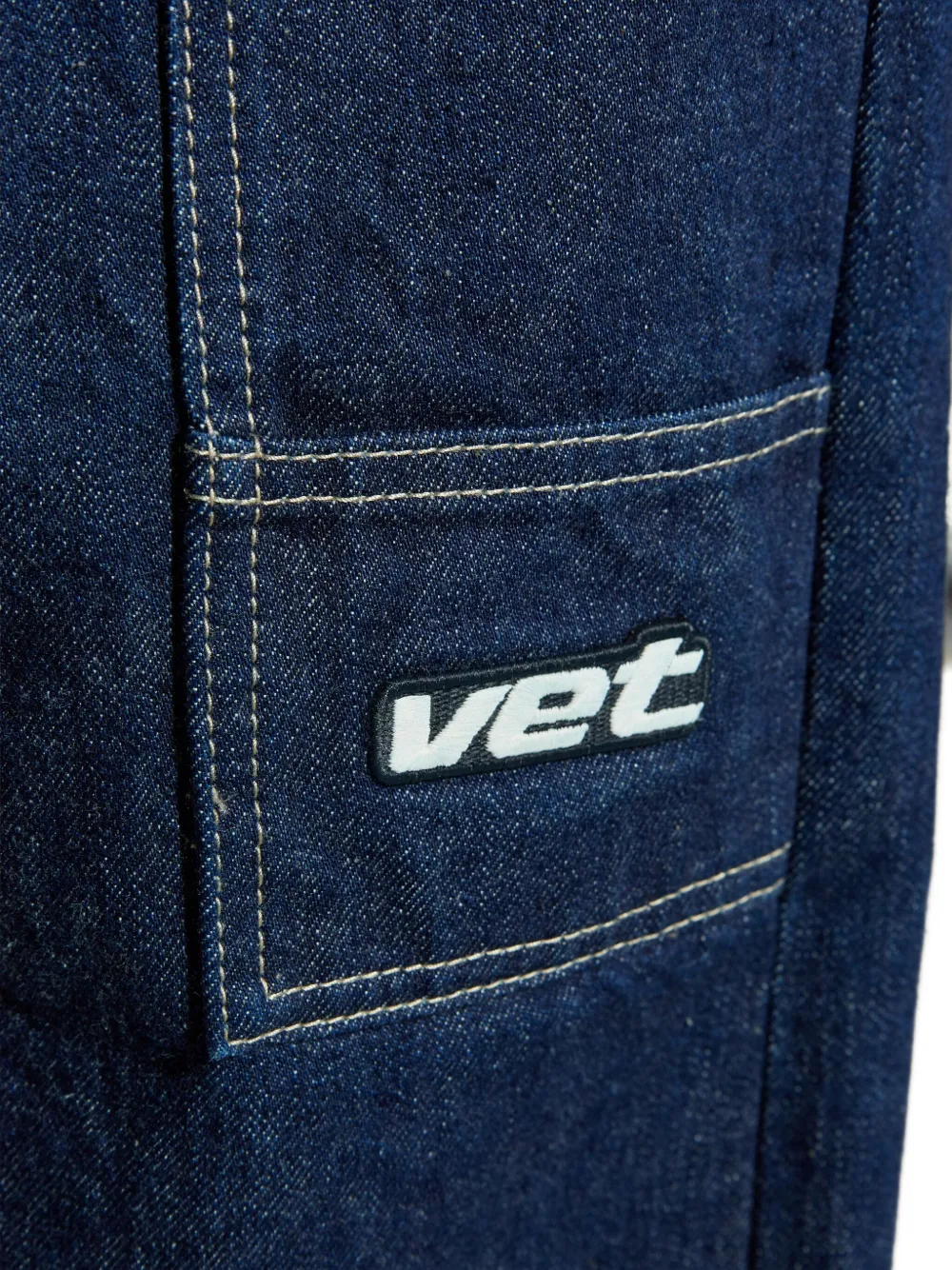 VETEMENTS utility-pocket jeans Blauw