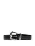 IRO patent-leather belt - Black