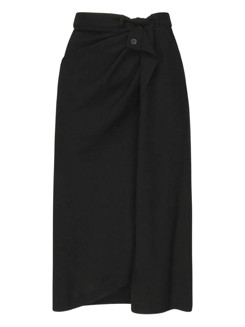knotted-detail maxi skirt