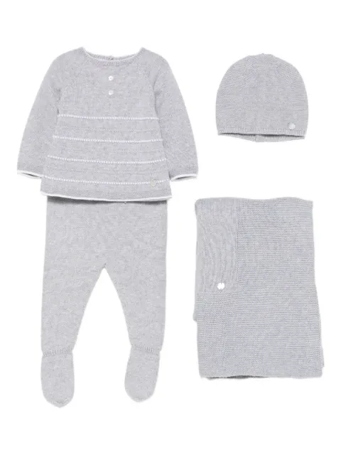 Paz Rodriguez knitted pajamas (set of three)