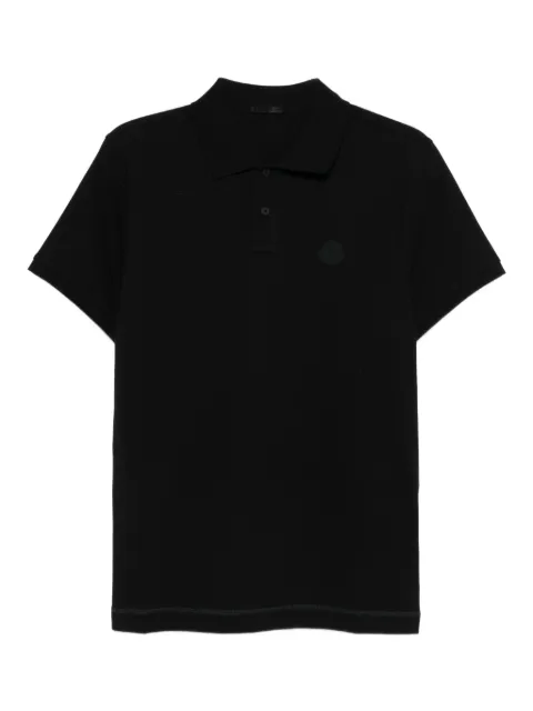Moncler logo-plaque polo shirt