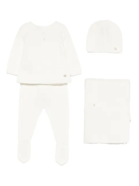 Paz Rodriguez knitted pajamas (set of three)