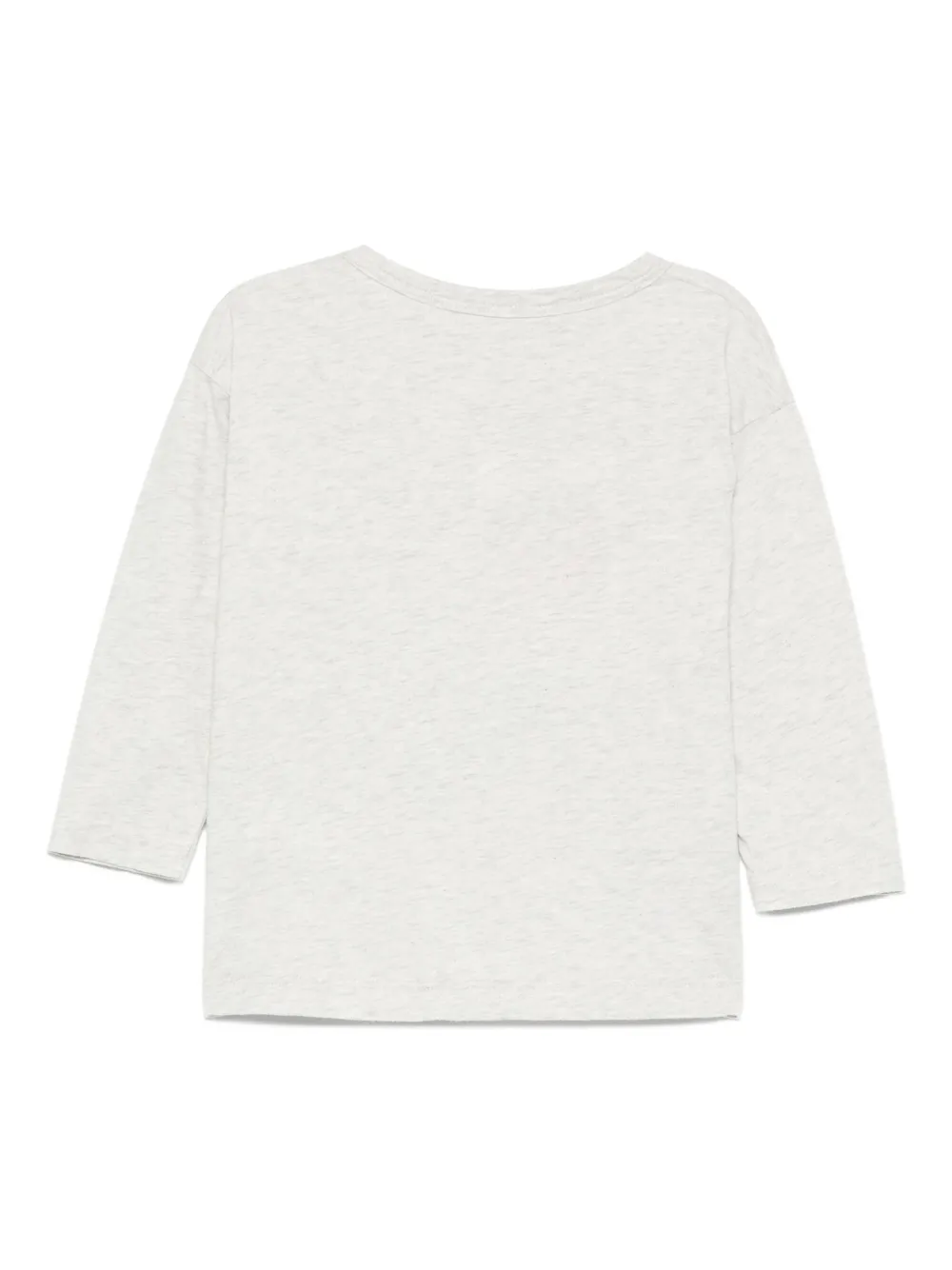 Bobo Choses T-shirt met eendenprint en lange mouwen Grijs