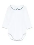 Mariella Ferrari Peter Pan-collar bodysuit - White