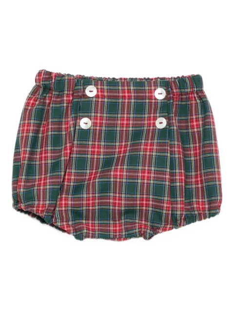 Mariella Ferrari tartan-check bloomers