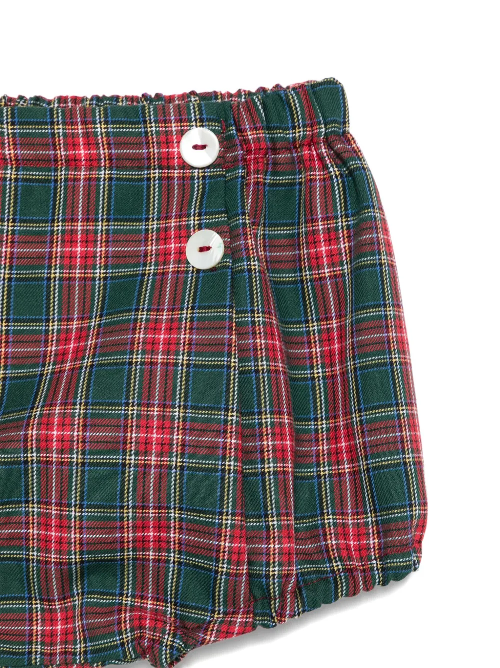 Mariella Ferrari Broek met tartan ruit Rood