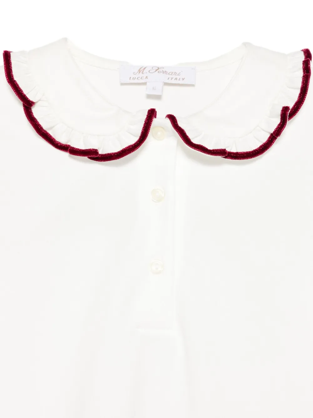 Mariella Ferrari Shirt met kraagdetail Wit