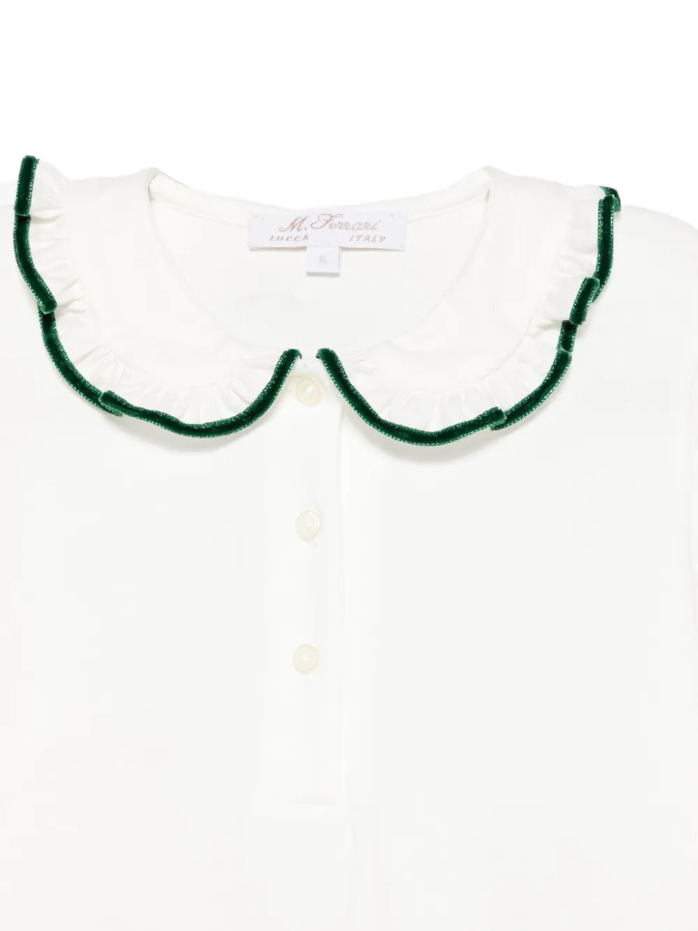 Mariella Ferrari Shirt met bies Wit