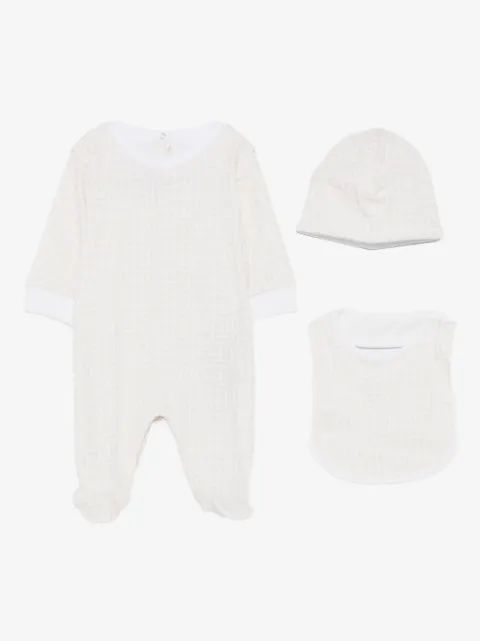 Balmain Kids geometric-pattern babygrow (set of three)