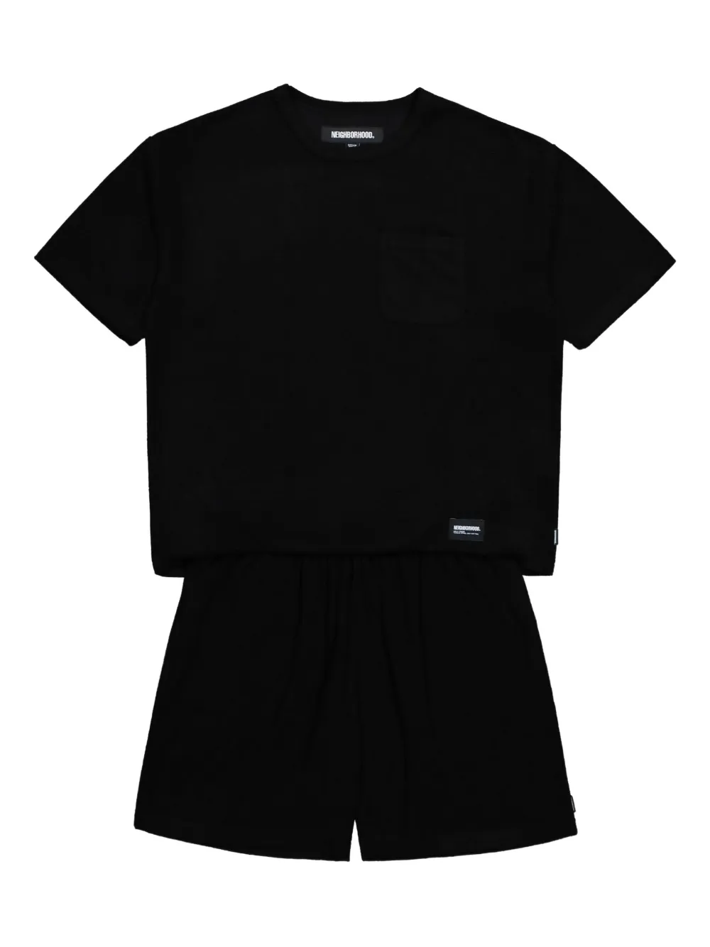 Neighborhood Pile Set Up slaapkleding set Zwart