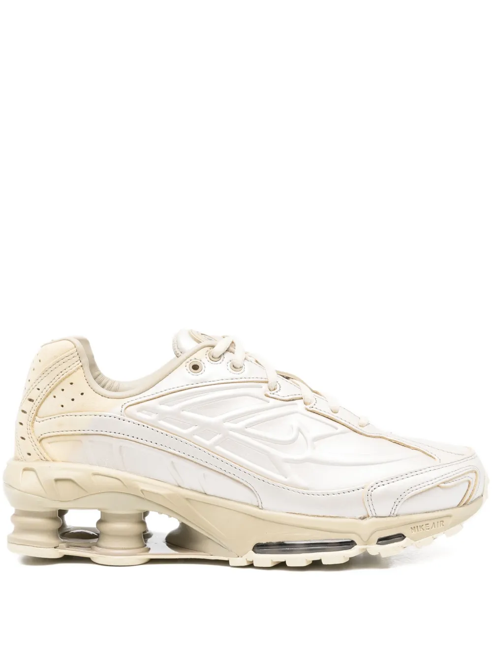 Nike Shox Ride 2 leather sneakers Grey