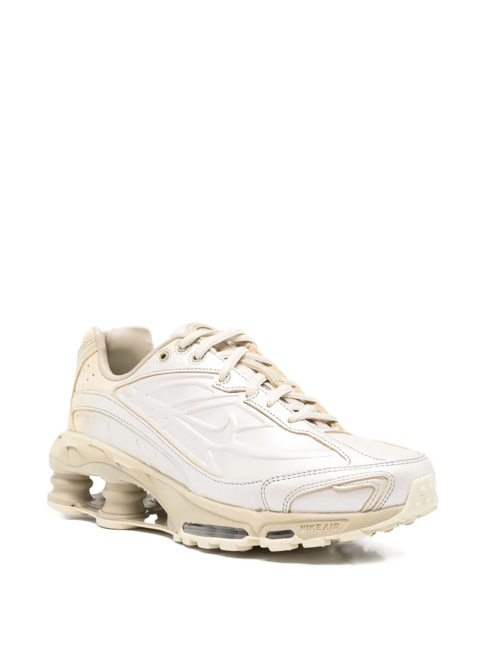 Nike Shox Ride 2 leather sneakers Grey