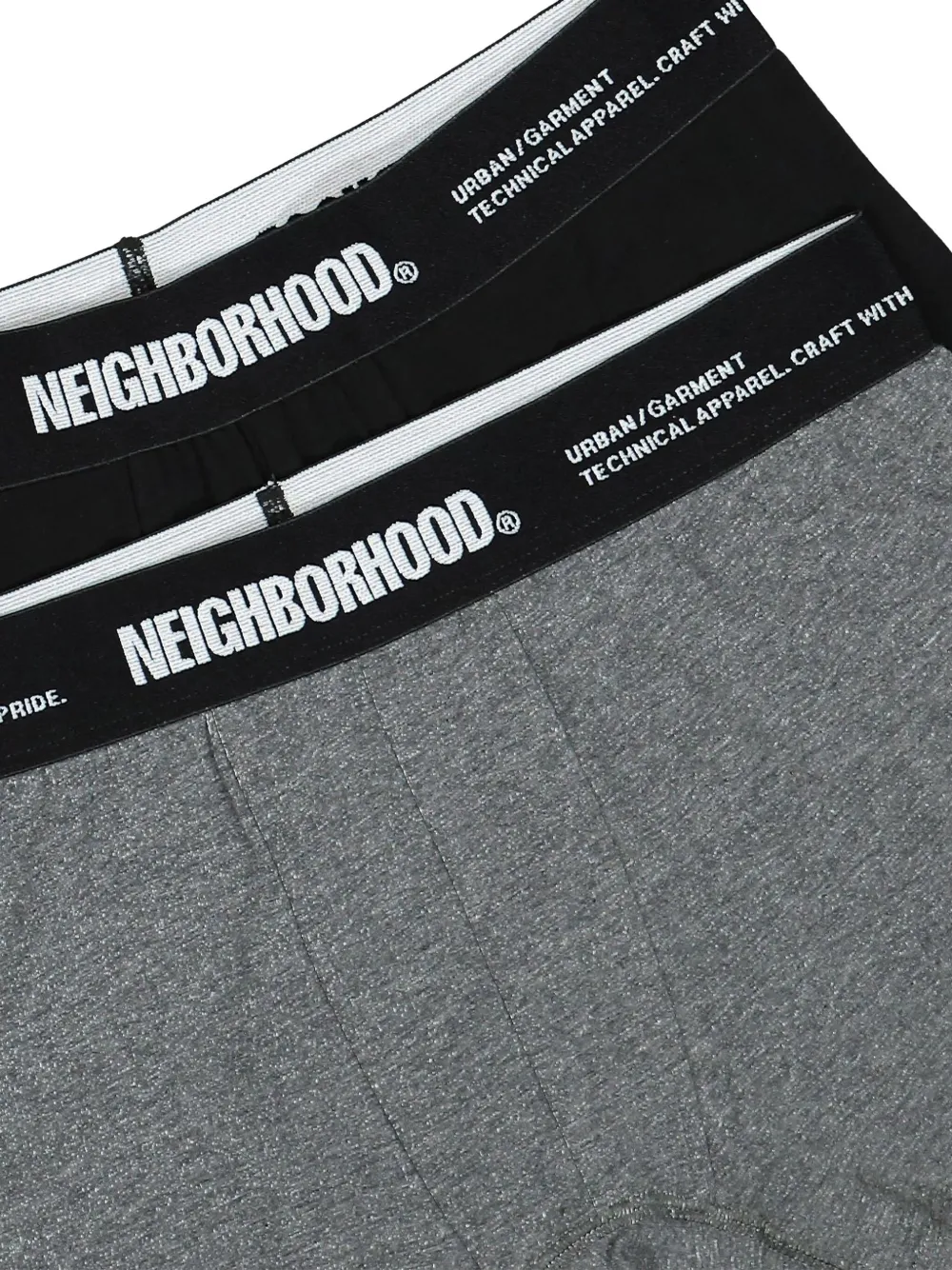 Neighborhood Two-pack Boxer Shorts In Black