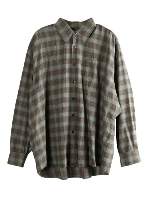 OUR LEGACY flannel check shirt