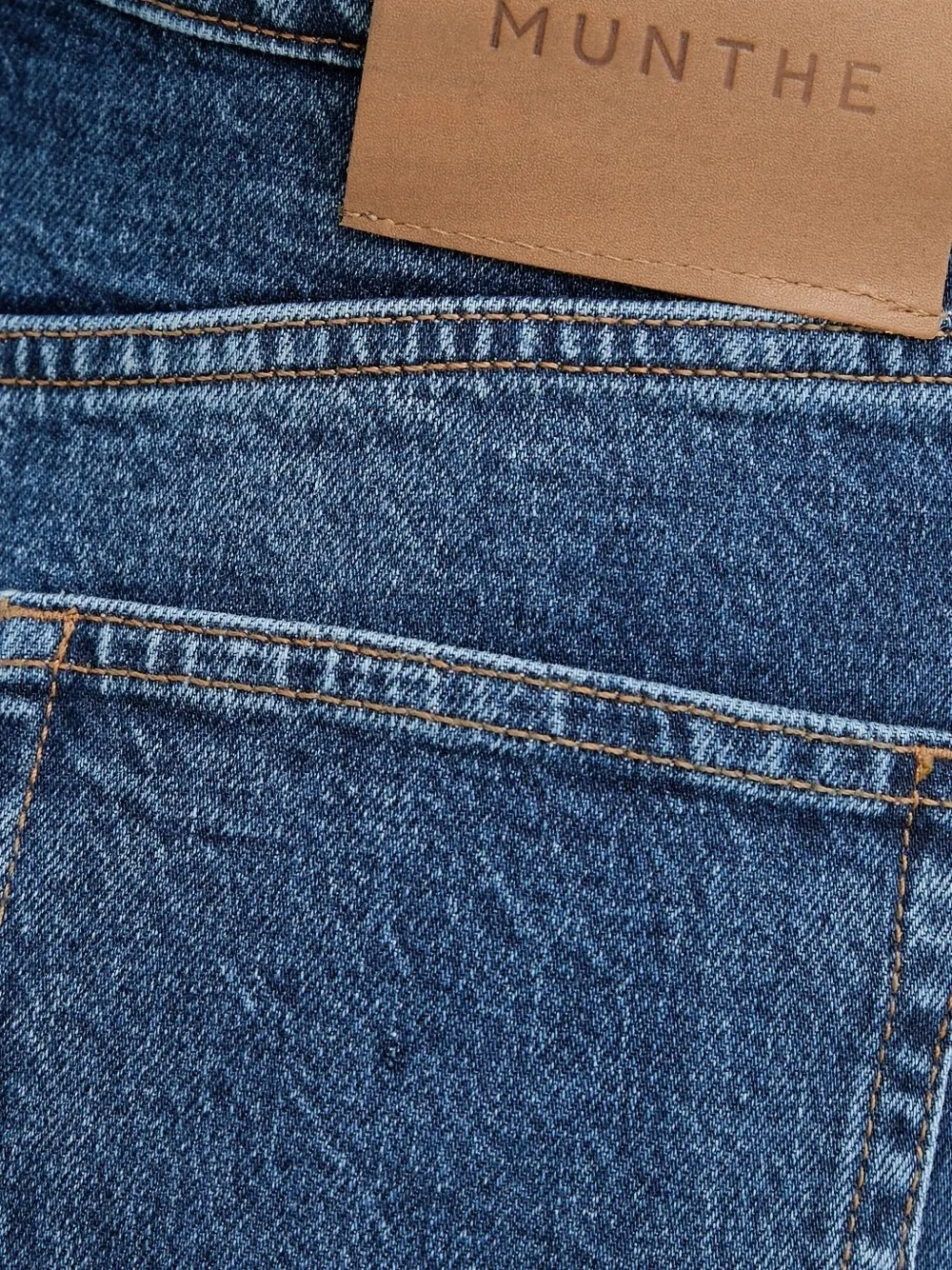 MUNTHE Jeans met wijde pijpen Blauw