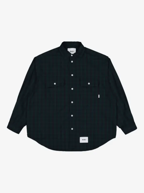 WTAPS chemise à carreaux
