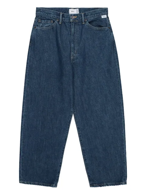 WTAPS logo-embroidered jeans 