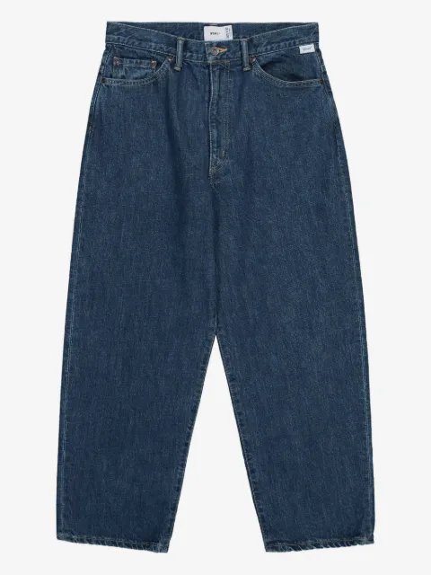 WTAPS logo-embroidered jeans 