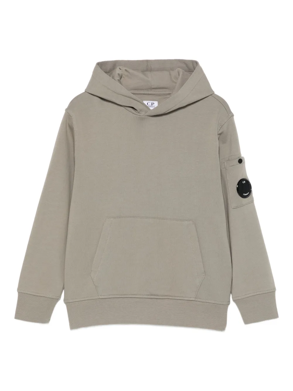 C.P. Company Kids Felpa con applicazione - Verde