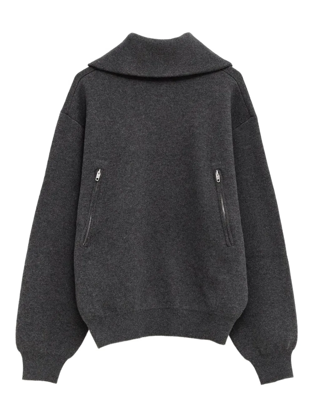 Balenciaga Sweater met ritskraag Grijs