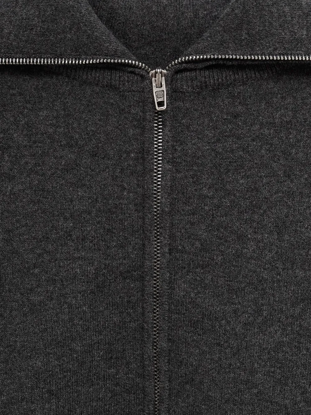 Balenciaga Sweater met ritskraag Grijs